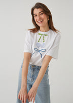 "HEADBANDS", WHITE T-SHIRT