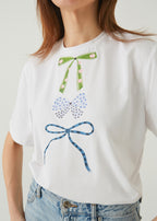 "HEADBANDS", WHITE T-SHIRT
