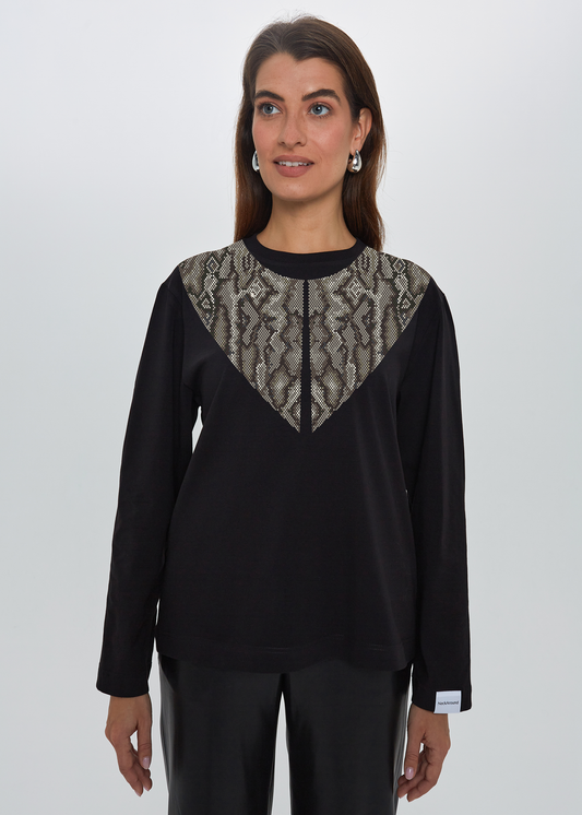 "GYVATĖ", MARŠKINĖLIAI ILGOMIS RANKOVĖMIS