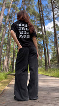 BASIC WOMEN'S T-SHIRT WITHOUT PRINT