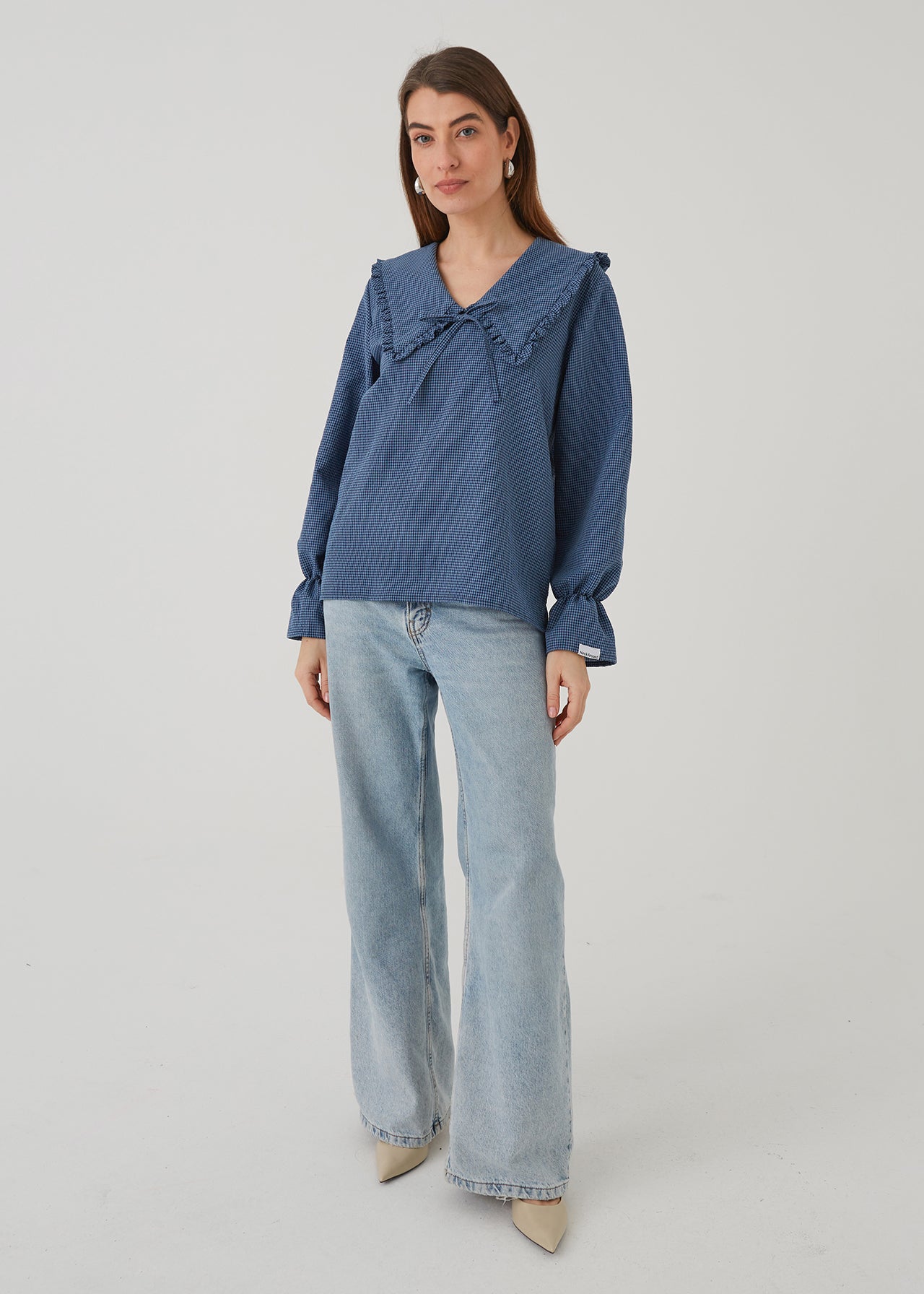 ROMANTIC BLOUSE, BLUE