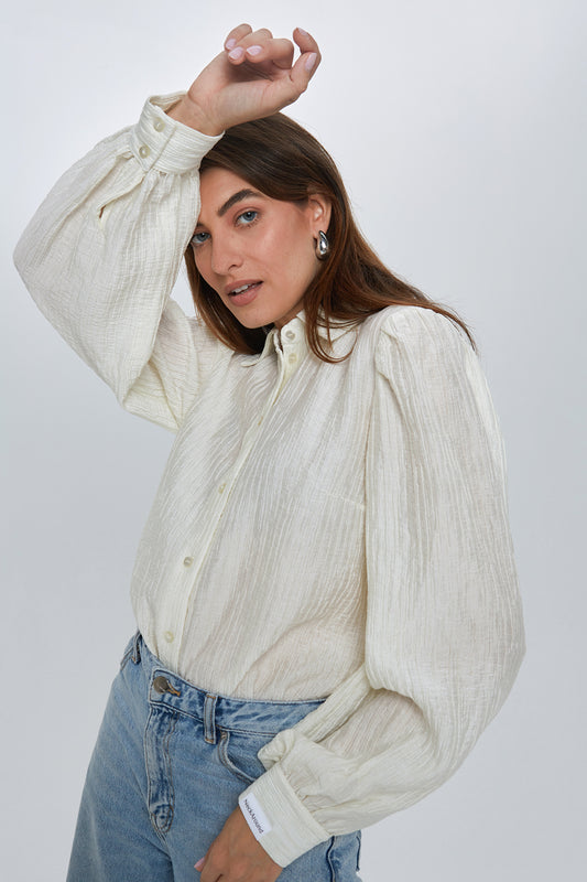 IŠSKIRTINIAI - PIENO BALTUMO MARŠKINIAI