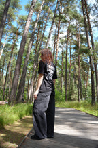 BASIC WOMEN'S T-SHIRT WITHOUT PRINT