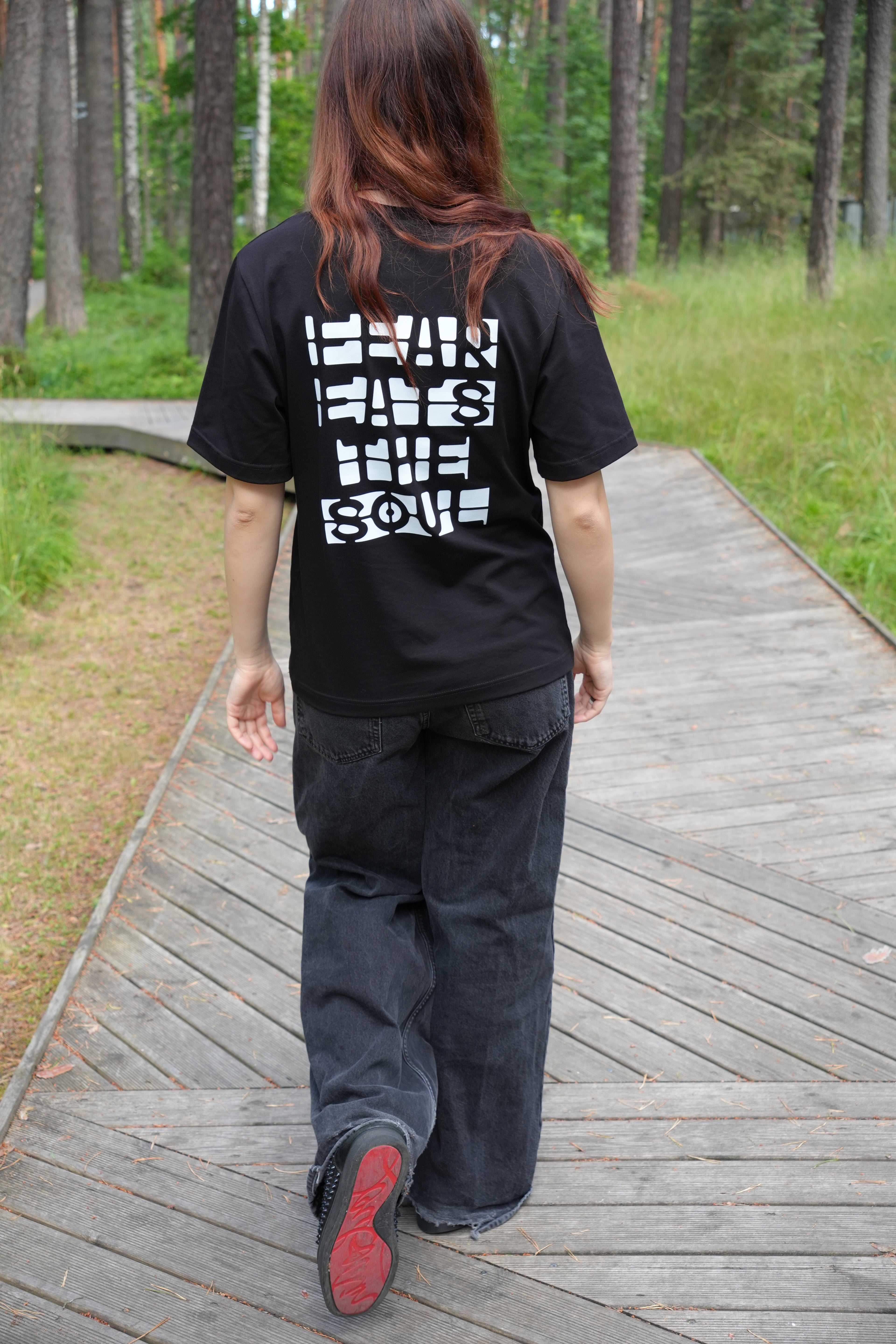 BASIC WOMEN'S T-SHIRT WITHOUT PRINT