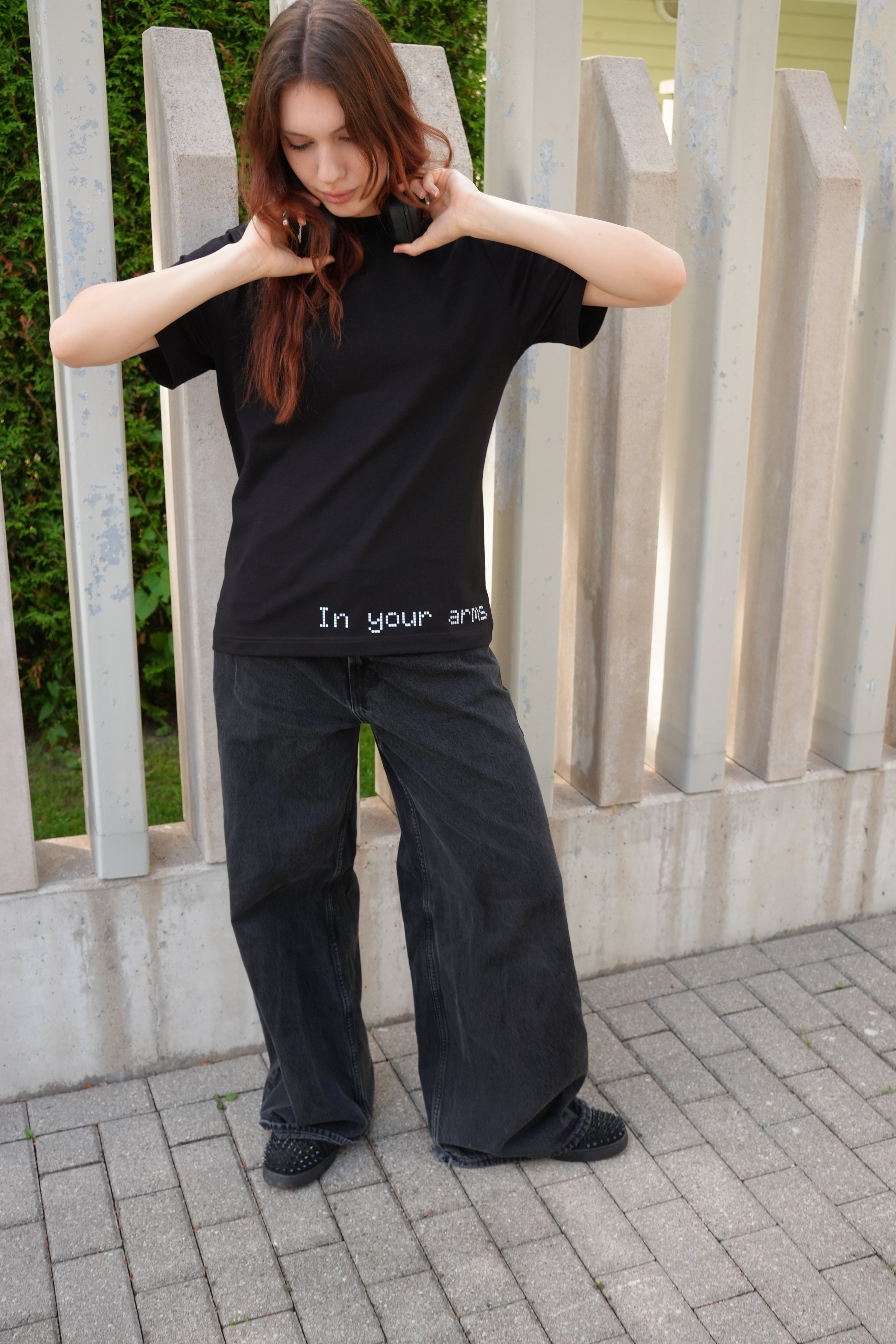 BASIC WOMEN'S T-SHIRT WITHOUT PRINT