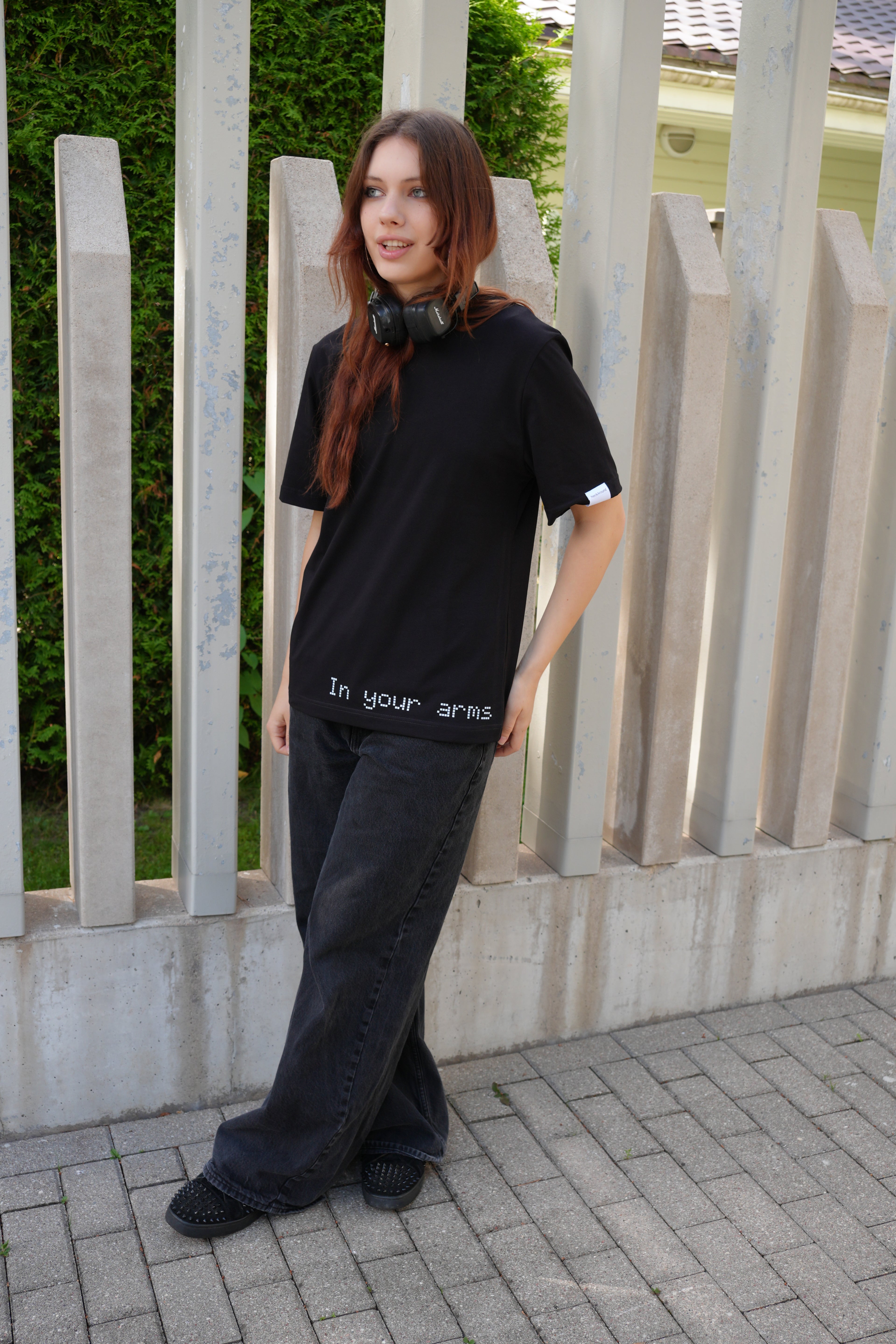 BASIC WOMEN'S T-SHIRT WITHOUT PRINT