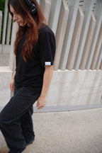 BASIC WOMEN'S T-SHIRT WITHOUT PRINT