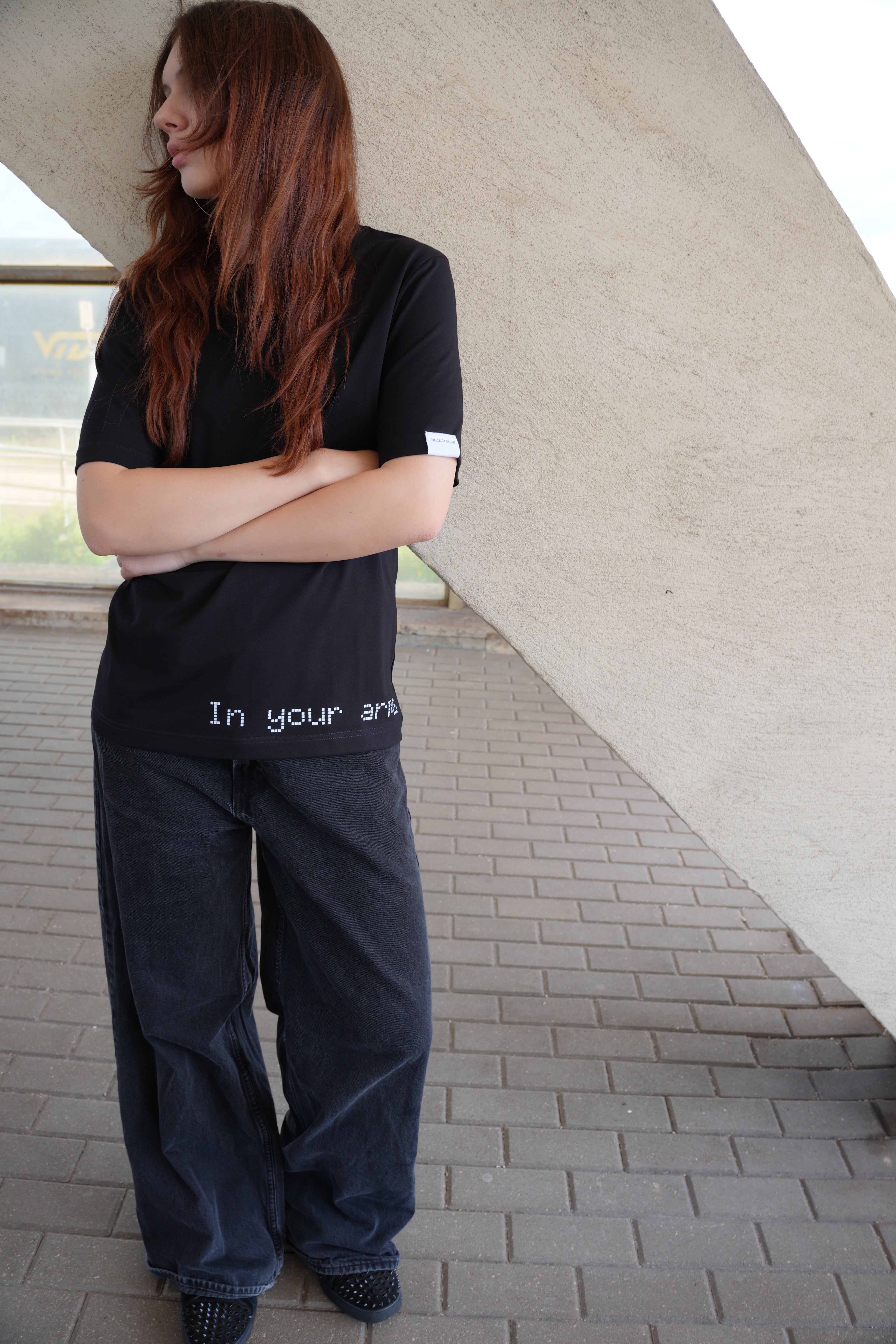 BASIC WOMEN'S T-SHIRT WITHOUT PRINT