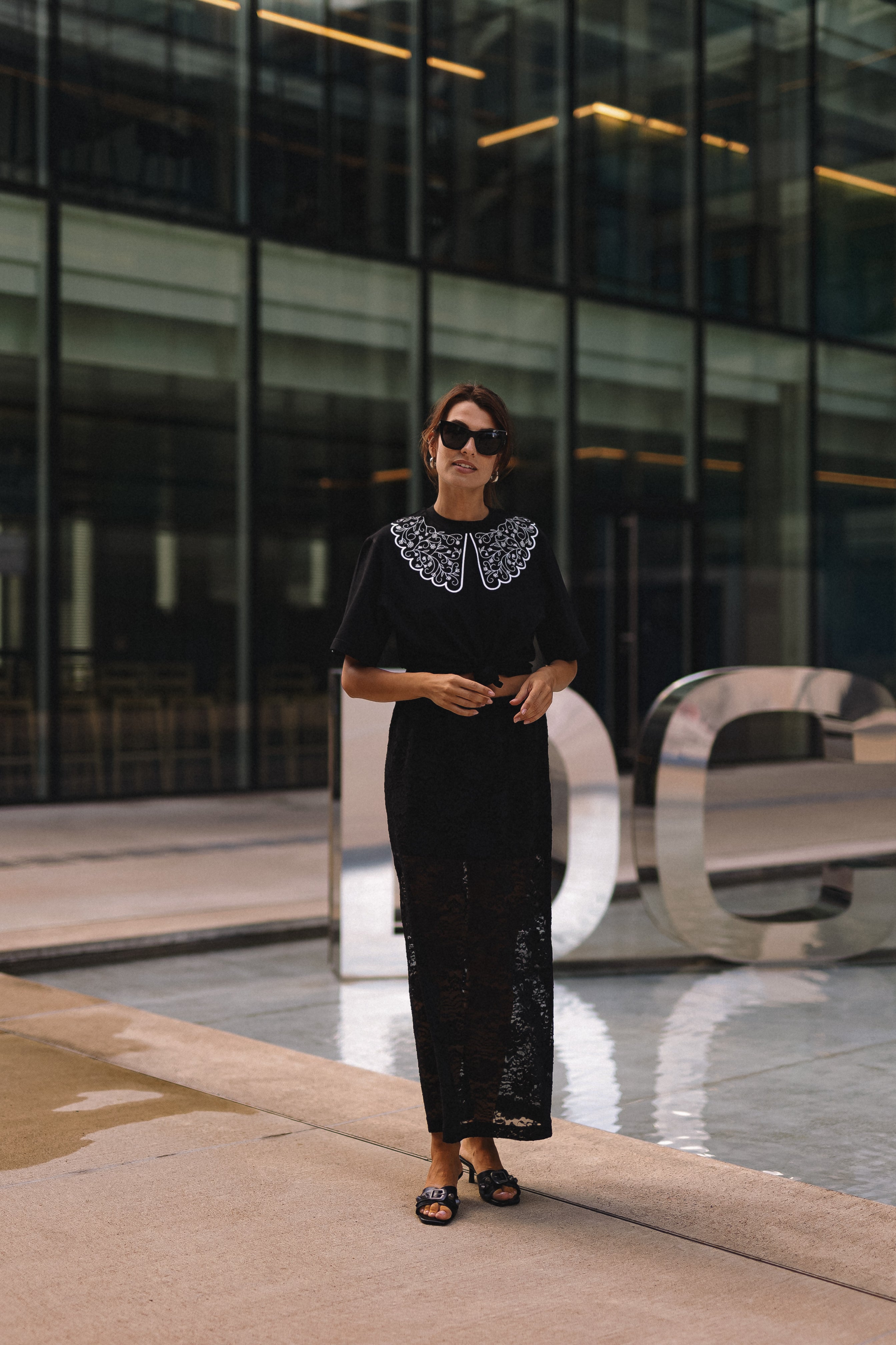 "ETHNO GĖLĖS", JUODI MARŠKINĖLIAI