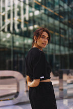 "ETHNO GĖLĖS", JUODI MARŠKINĖLIAI