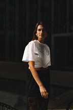 "ETHNO GĖLĖS", BALTI MARŠKINĖLIAI