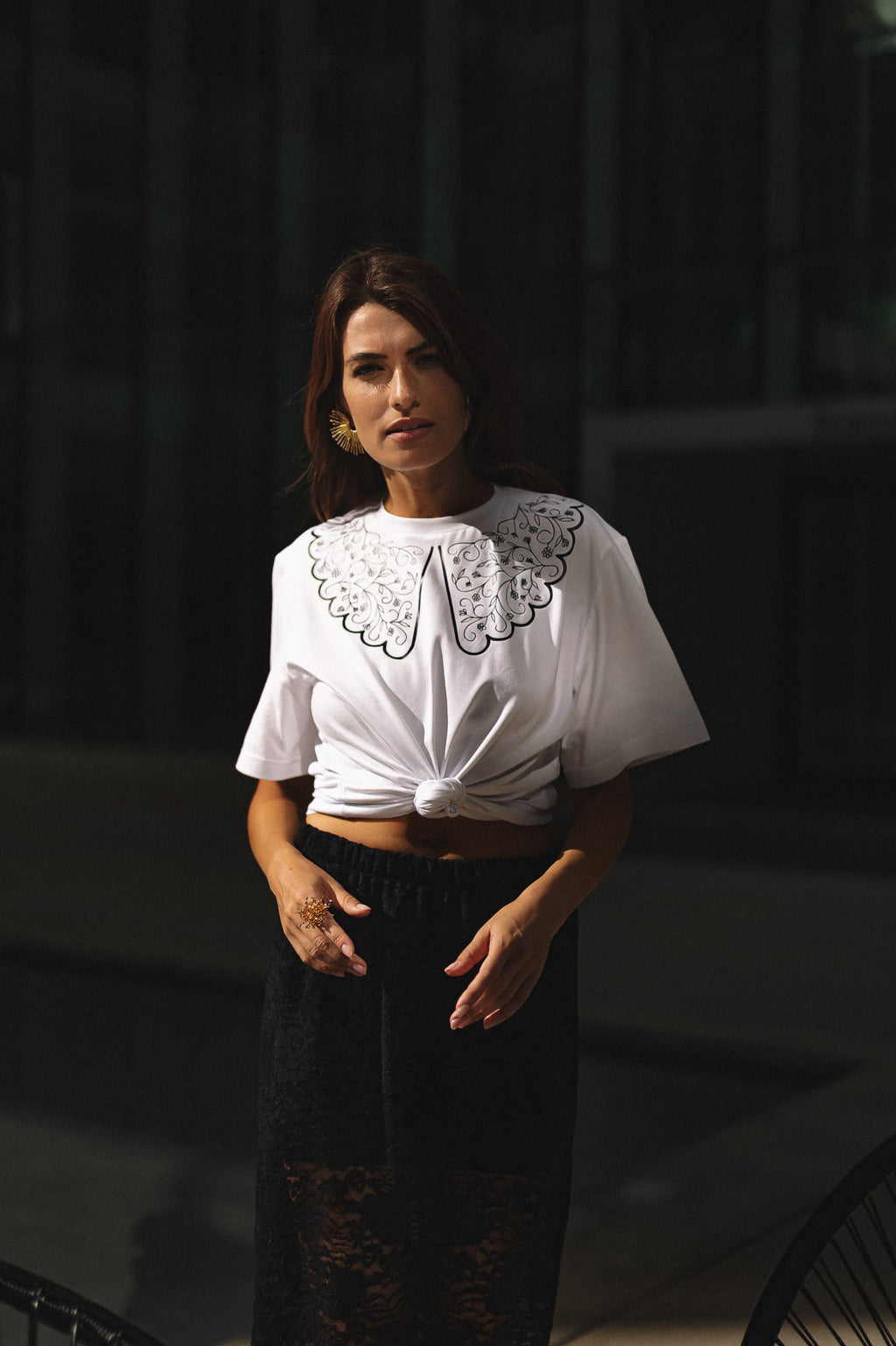 "ETHNO GĖLĖS", BALTI MARŠKINĖLIAI