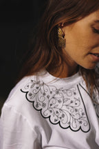 "ETHNO GĖLĖS", BALTI MARŠKINĖLIAI