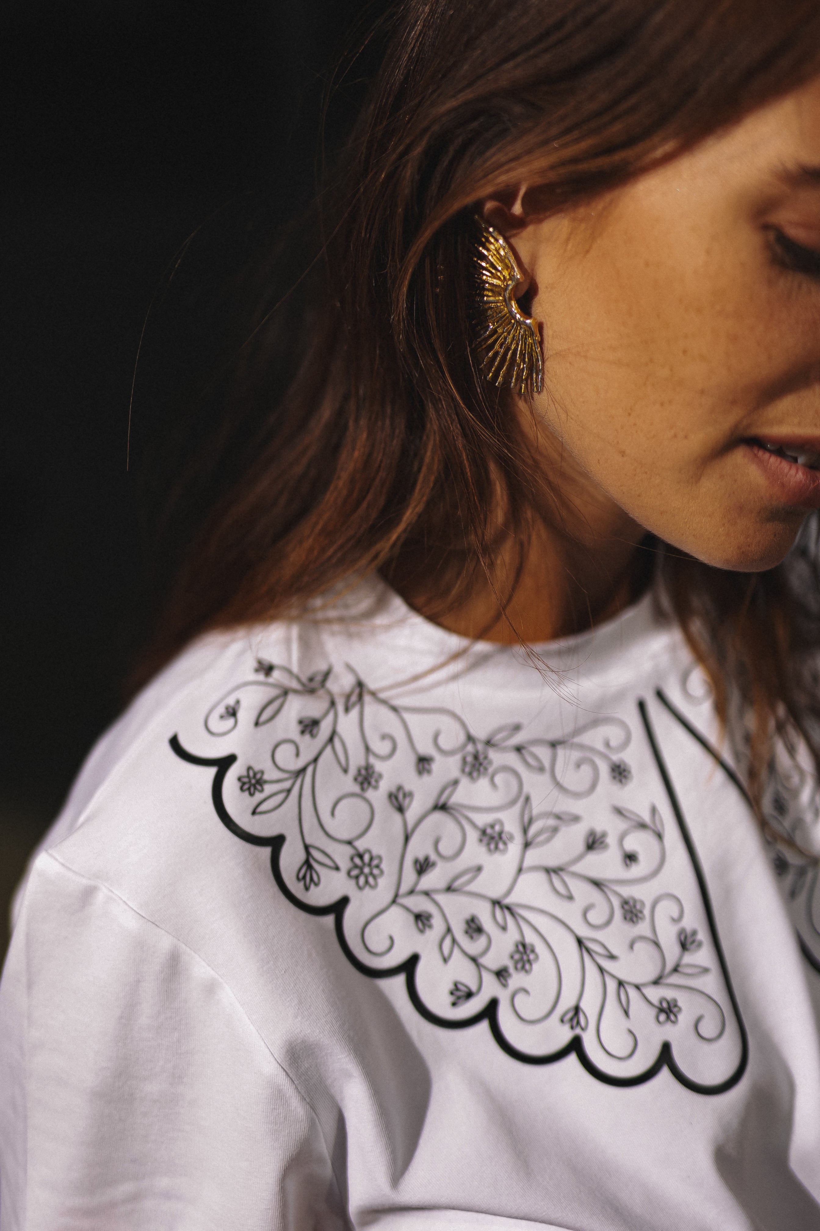 "ETHNO GĖLĖS", BALTI MARŠKINĖLIAI