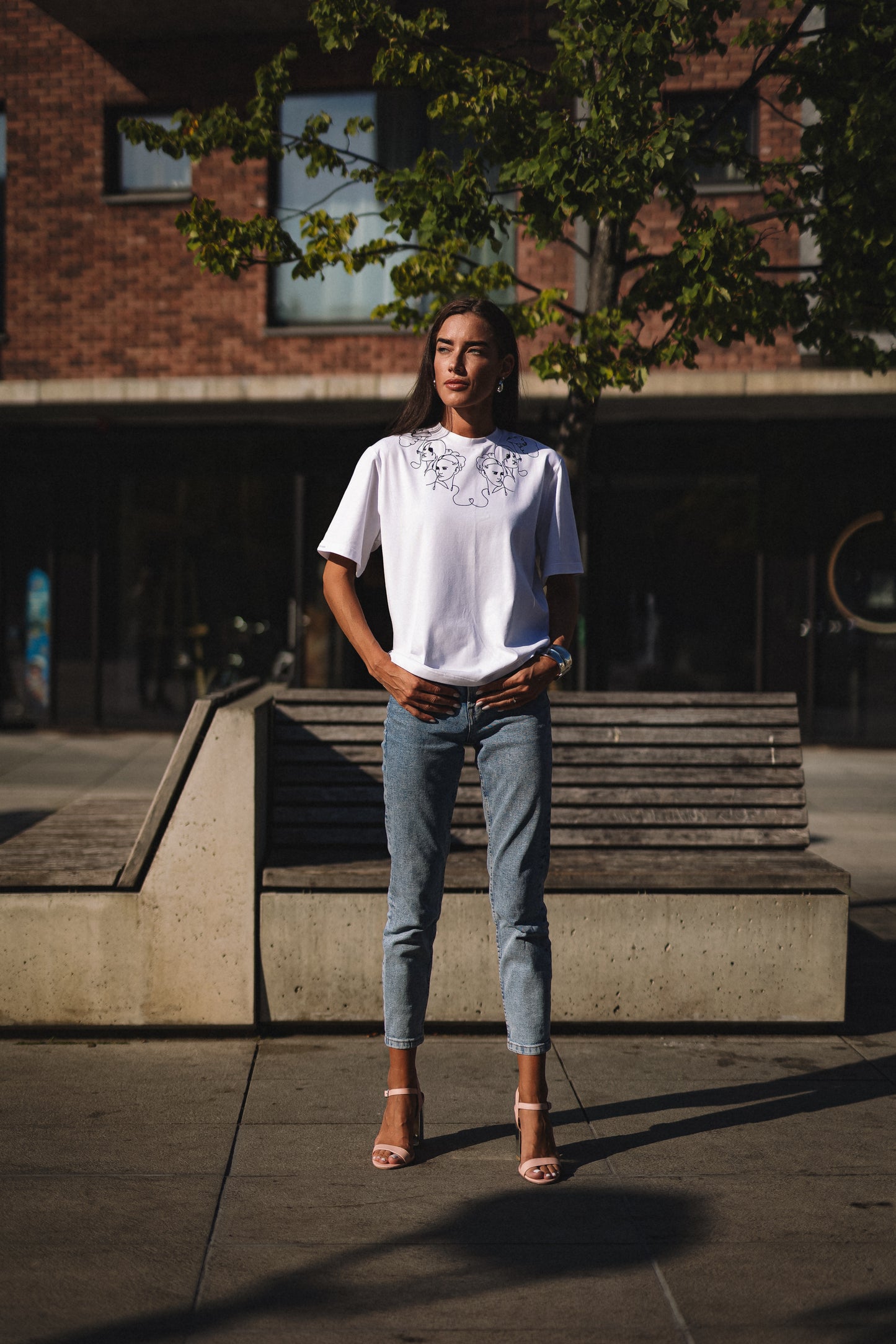 Women of Elegance on White