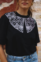 "ETHNO PAUKŠTELIAI", JUODI MARŠKINĖLIAI