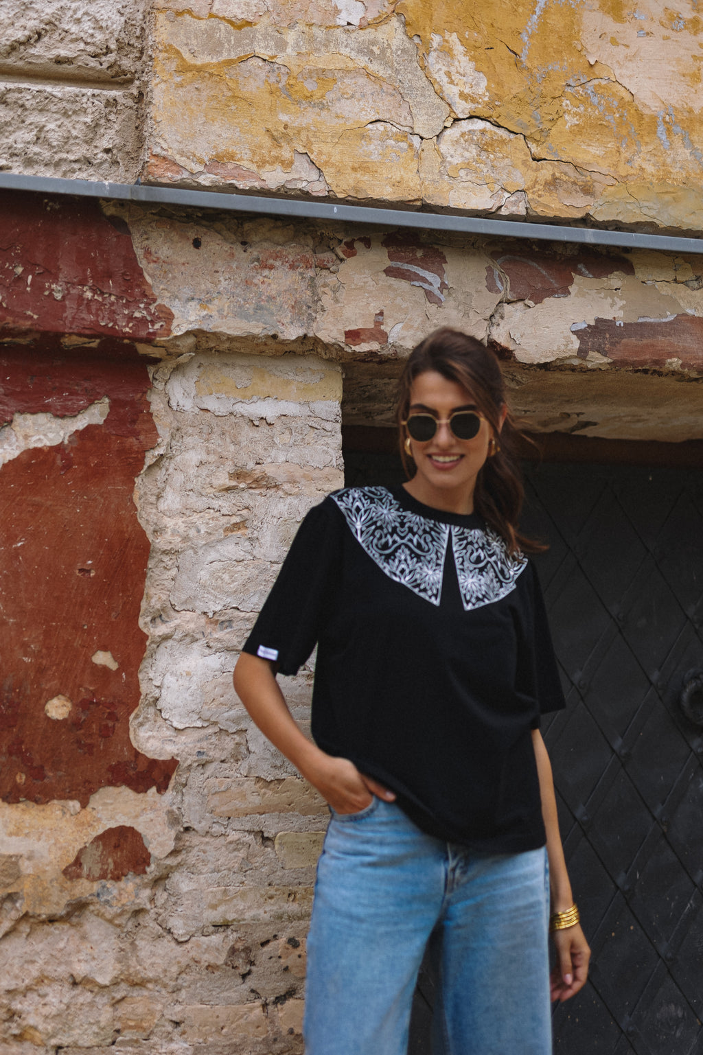 "ETHNO PAUKŠTELIAI", JUODI MARŠKINĖLIAI