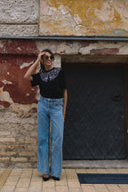 "ETHNO PAUKŠTELIAI", JUODI MARŠKINĖLIAI