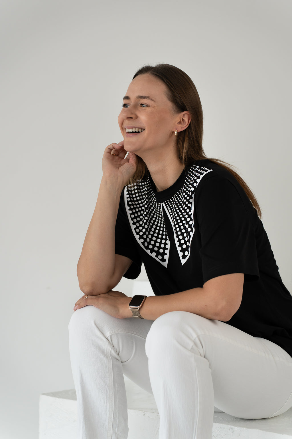 "MAXI TAŠKELIAI", JUODI MARŠKINĖLIAI