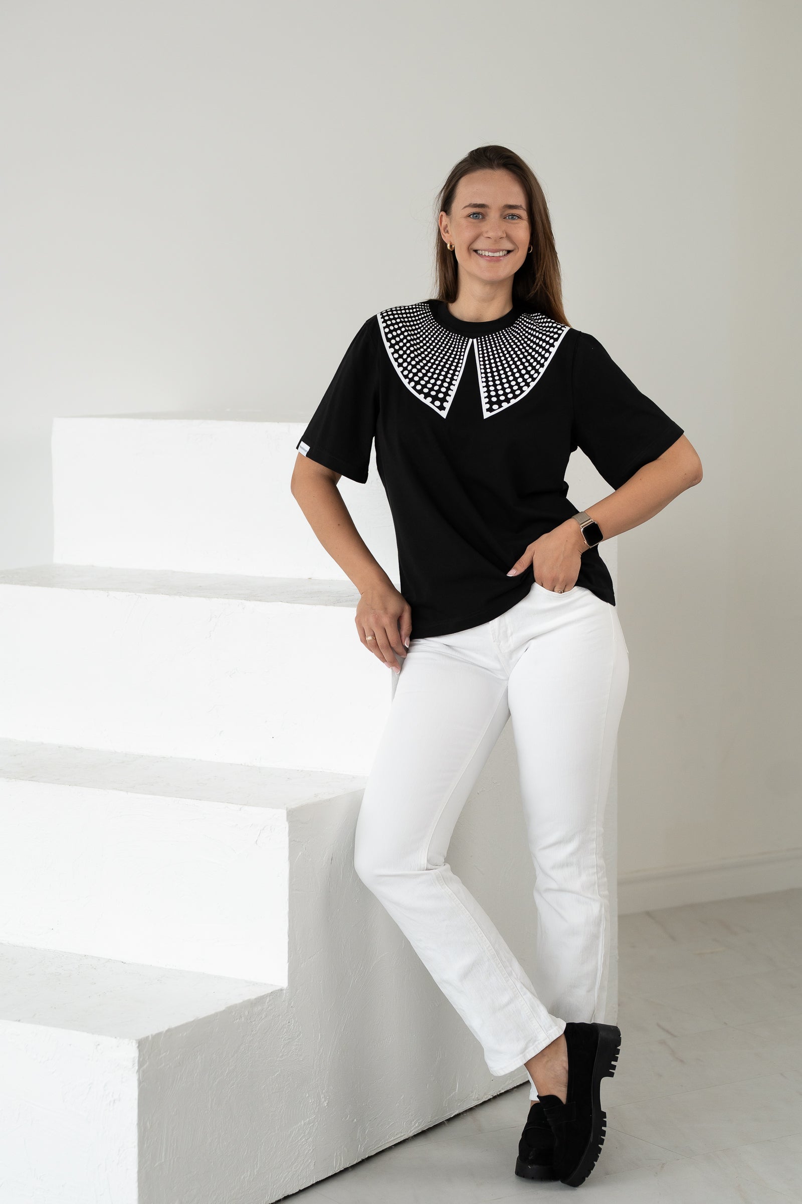 "MAXI TAŠKELIAI", JUODI MARŠKINĖLIAI