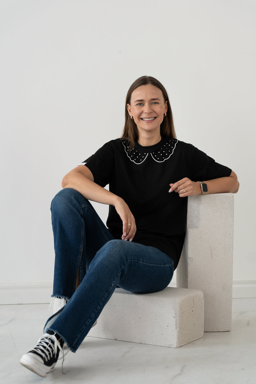 "MINI TAŠKELIAI", JUODI MARŠKINĖLIAI