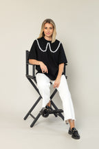 "BANGELĖS", JUODI MARŠKINĖLIAI